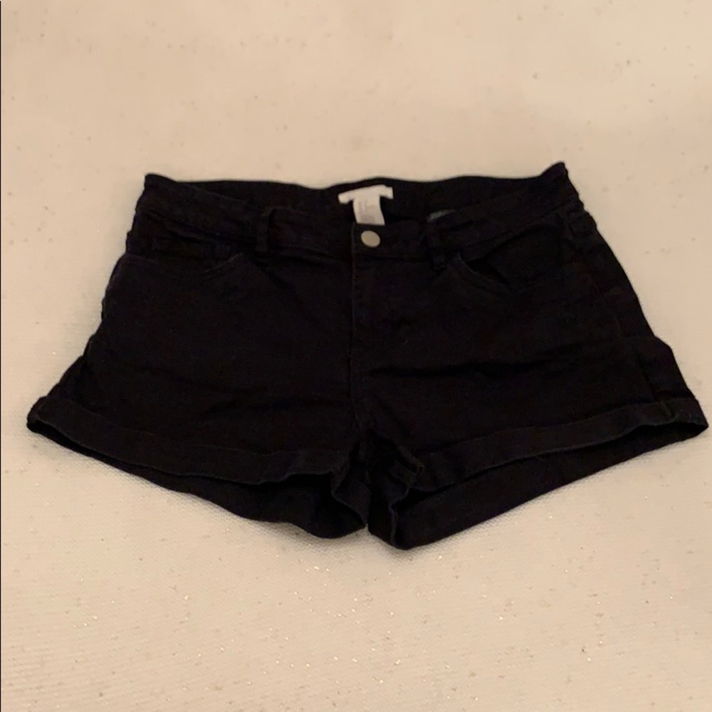Black shorts
